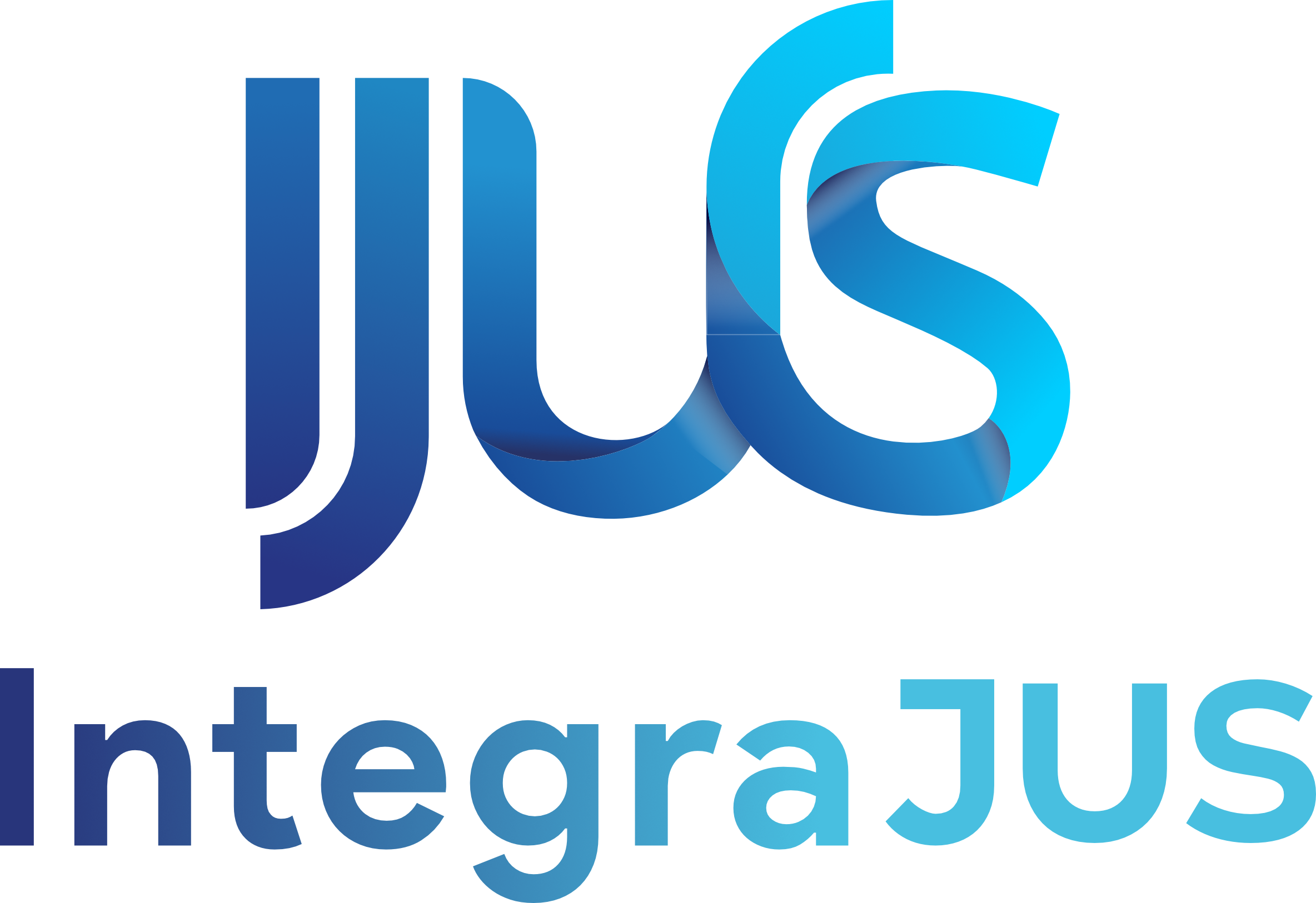 IntegraJUS dark logo